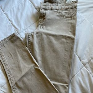 Khaki Hollister jeans good condition